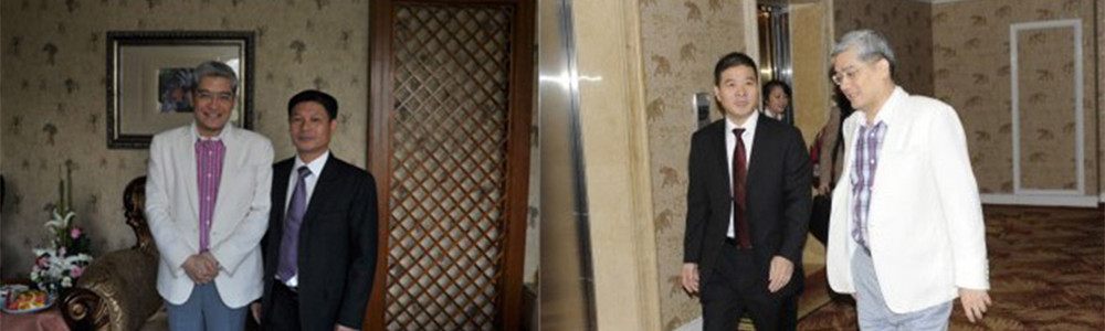 郎咸平出席雷諾騎士之盾啟動儀式